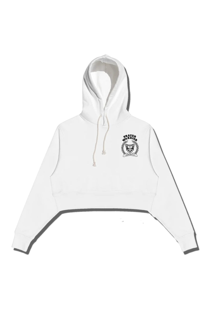 Ready To Dye Cropped Hoodie